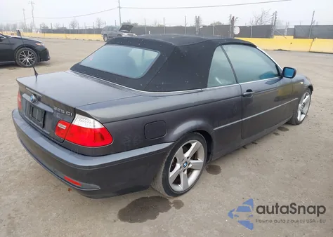 2005 BMW 325Ci z USA, uszkodzony, nr VIN WBABW33415PL36131